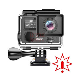 Veiksmo kamera EKEN H5s Plus (Prekė su defektu 9902360)