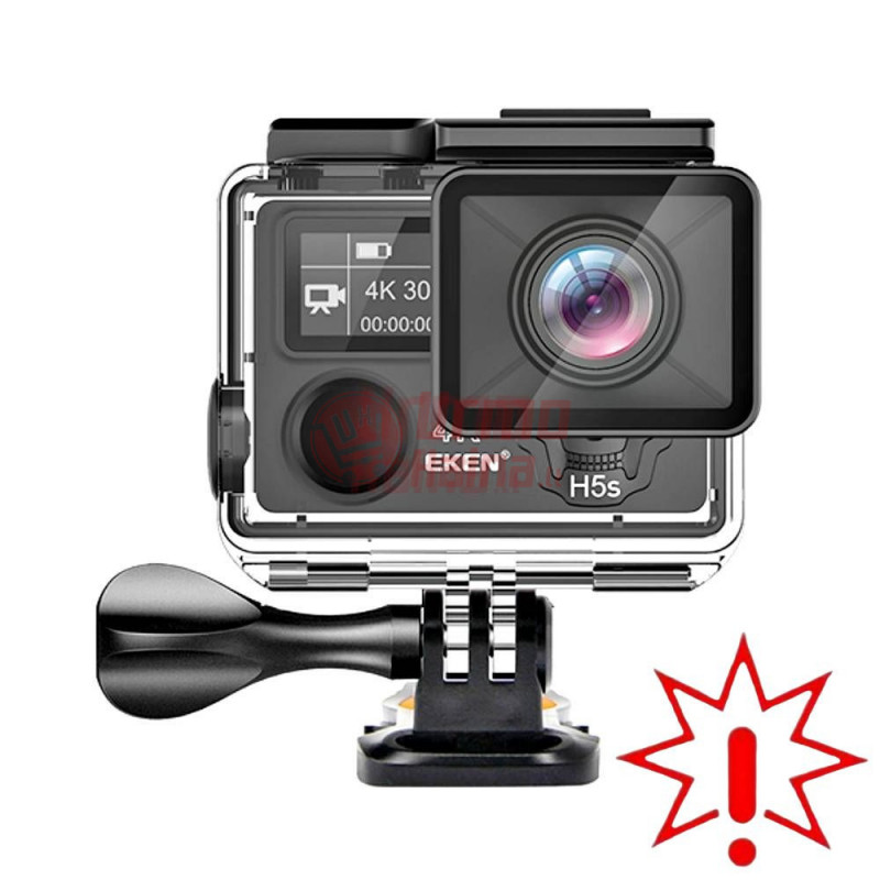 Veiksmo kamera EKEN H5s Plus (Prekė su defektu 9902360)