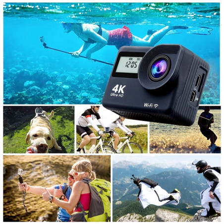 Veiksmo kamera Go Sport Pro 5 | 4K UltraHD WIFI
