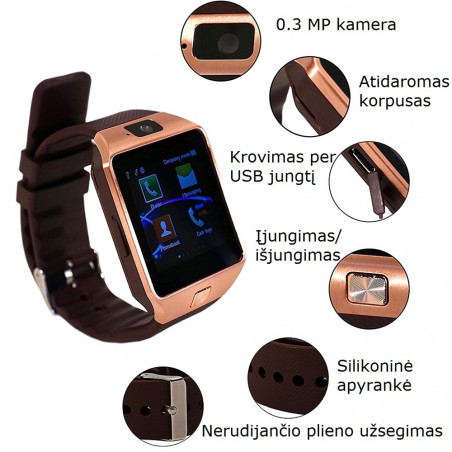 Išmanusis laikrodis su SIM kortele | Smartwatch