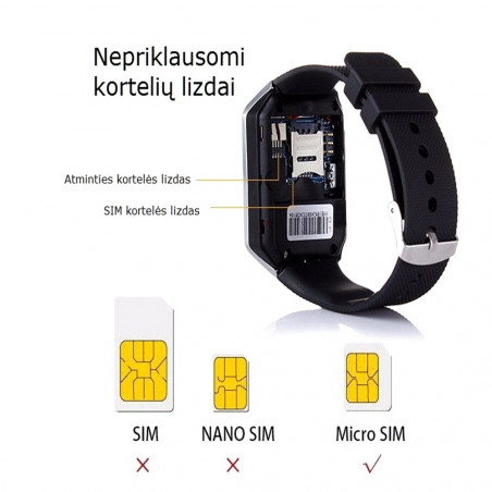 Išmanusis laikrodis su SIM kortele | Smartwatch