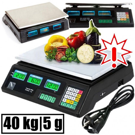 Prekybinės svarstyklės 4011A (Prekė su defektu 9902390)