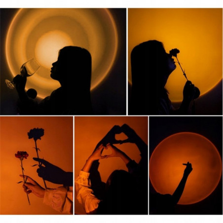 Projekcinis LED šviestuvas Sunset V4