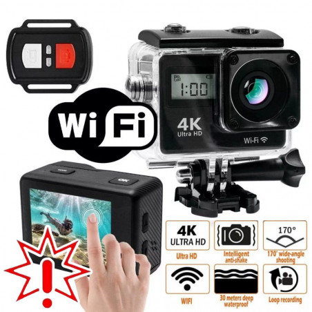 Veiksmo kamera Go Sport Pro F5 | 4K UltraHD WIFI (Prekė su defektu 9902418)