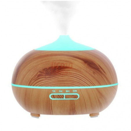 Oro drėkintuvas, difuzorius IT2 300 ml USB, šviesiai rudas