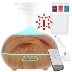 Oro drėkintuvas, difuzorius IT2 300 ml USB, šviesiai rudas (Prekė su defektu 9902442)