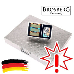 Belaidės platforminės svarstyklės BROSBERG P300W (Prekė su defektu 9902453)