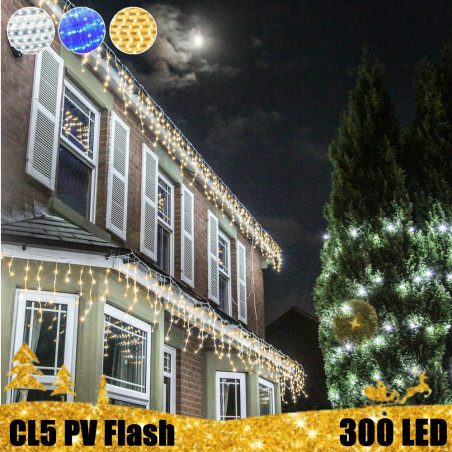 300 LED girlianda varvekliai STANDART PLIUS PV FLASH CL5
