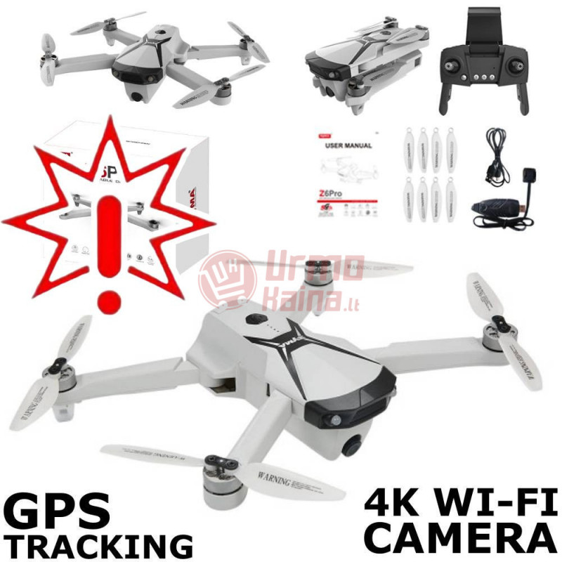 Dronas Syma Z6 PRO 4K GPS (Prekė su defektu 9902457)