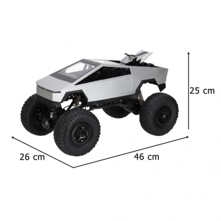 RC mašinėlė su pultu CYBERTRUCK 1:8 4WD