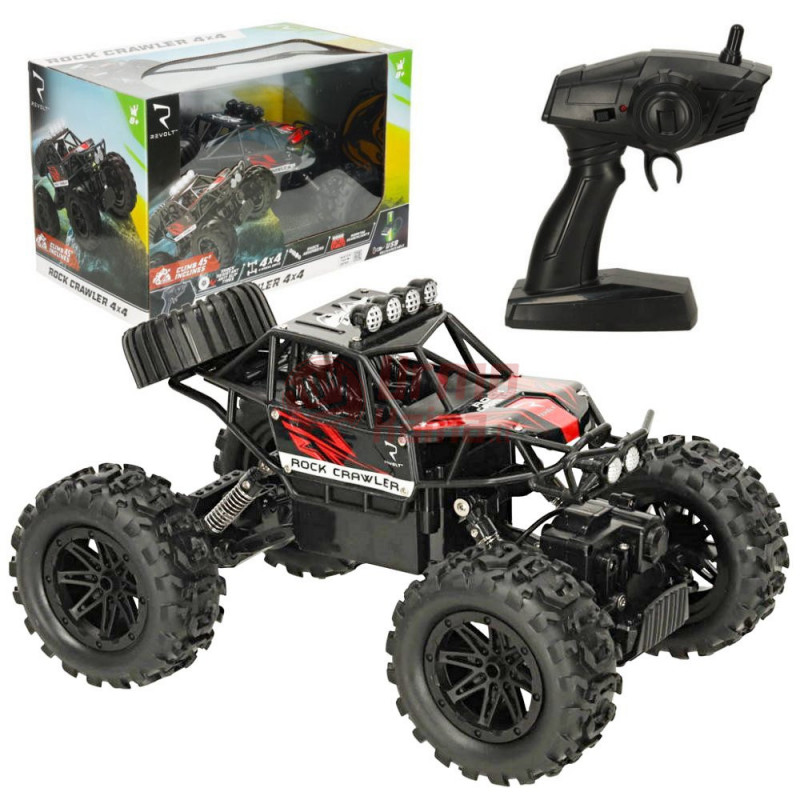 RC mašinėlė su pultu REVOLT Rock Crawler 4x4 2.4GHz