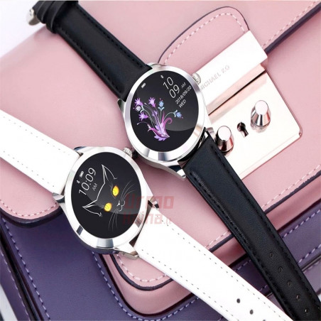 Išmanusis laikrodis H18 Leather