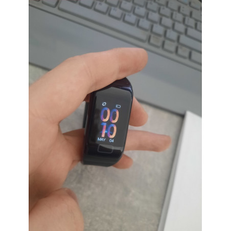 Išmanioji apyrankė su spaudimo matuokliu A03 PLUS (Prekė su defektu 9902494)