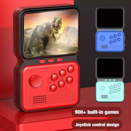 Retro 900 klasikinis nešiojamas žaidimų kompiuteris V.3