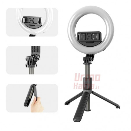 Asmenukių lazda su žiedine lempa B7 Tripod