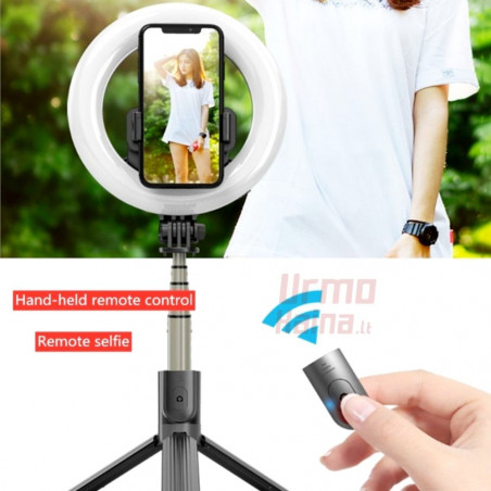 Asmenukių lazda su žiedine lempa B7 Tripod