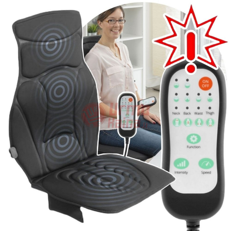 Masažinė sėdynė Shiatsu, 3 greičiai (Prekė su defektu 9902517)
