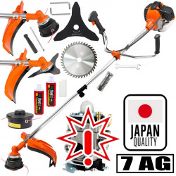 Benzininė krūmapjovė - trimeris Midori Japan MJ197 7 AG (5,2 kW) (Prekė su defektu 9902529)