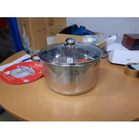 Nerūdijančio plieno puodas 30cm ZL-7310 (Prekė su defektu 9902535)
