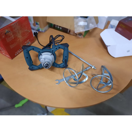 Elektrinis maišytuvas - statybinis mikseris Meister 3200 W + 2 antgaliai (Prekė su defektu 9902539)