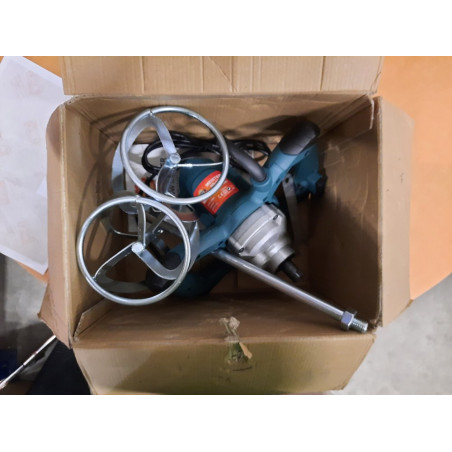 Elektrinis maišytuvas - statybinis mikseris Meister 3200 W + 2 antgaliai (Prekė su defektu 9902539)
