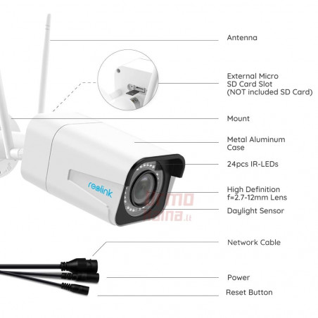 IP stebėjimo kamera Reolink RLC-511W