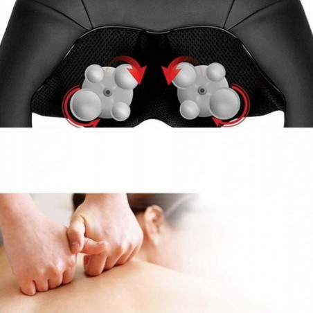 Shiatsu masažuoklis šildymo funkcija KMA4