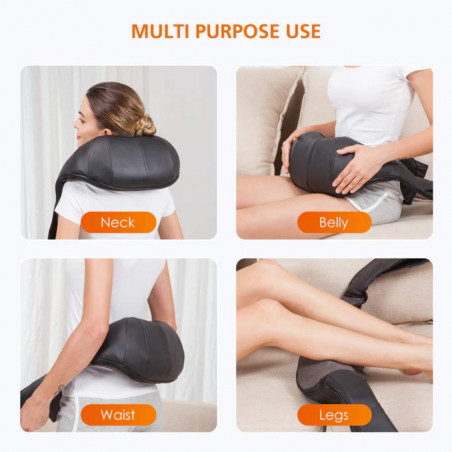Shiatsu masažuoklis šildymo funkcija KMA4