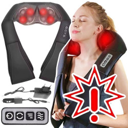 Shiatsu masažuoklis su šildymo funkcija KMA4 (Prekė su defektu 9902555)