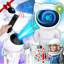 LED žvaigždyno projektorius astronautas GALAXY (Prekė su defektu 9902562)