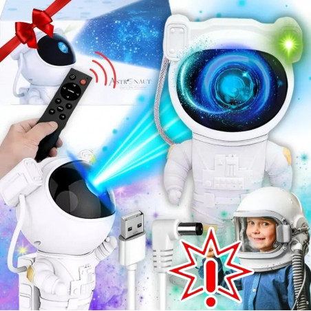 LED žvaigždyno projektorius astronautas GALAXY (Prekė su defektu 9902562)