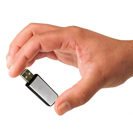 Slaptas mini diktofonas - USB įrašymo įrenginys