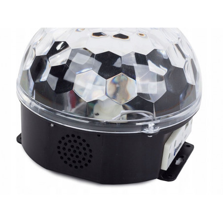 LED Disco rutulys su Bluetooth ir MP3 grotuvu