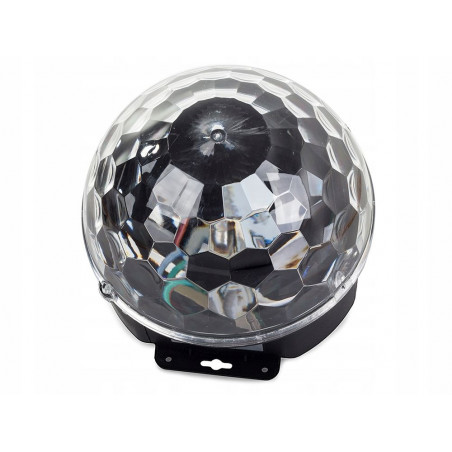 LED Disco rutulys su Bluetooth ir MP3 grotuvu