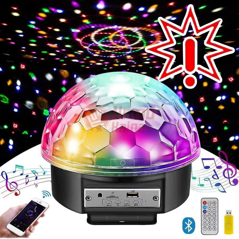 LED Disco rutulys su Bluetooth ir MP3 grotuvu (Prekė su defektu 9902593) LED Disco rutulys su Bluetooth ir MP3 grotuvu (Prekė su defektu 9902593)