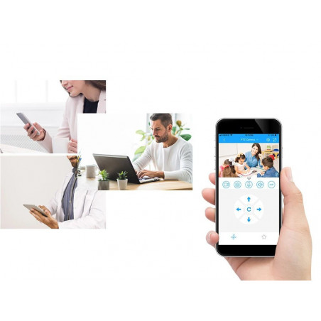 Vidaus IP stebėjimo kamera - mobili auklė SK02 su Wi-fi