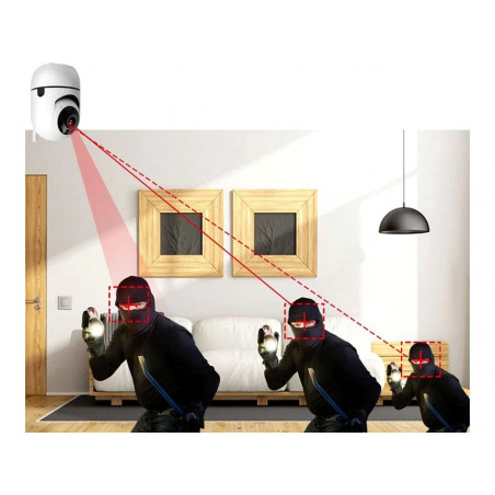 Vidaus IP stebėjimo kamera - mobili auklė SK02 su Wi-fi