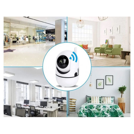 Vidaus IP stebėjimo kamera - mobili auklė SK02 su Wi-fi