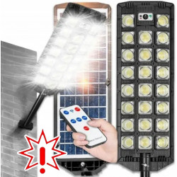 Gatvės šviestuvas su saulės elementu SL4015 1500 W (Prekė su defektu 9902608)