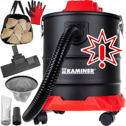Pelenų siurblys Kaminer ODK013 su priedais 20L (Prekė su defektu 9902609)