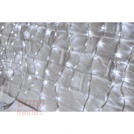 LED girlianda Užuolaida - Krioklys 360 lempučių STANDART