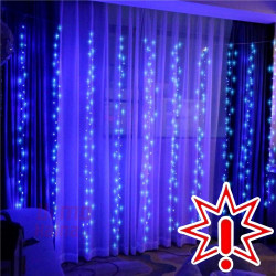 360 LED 3x3 girlianda Užuolaida – Krioklys STANDART CL3 (Prekė su defektu 9902611)