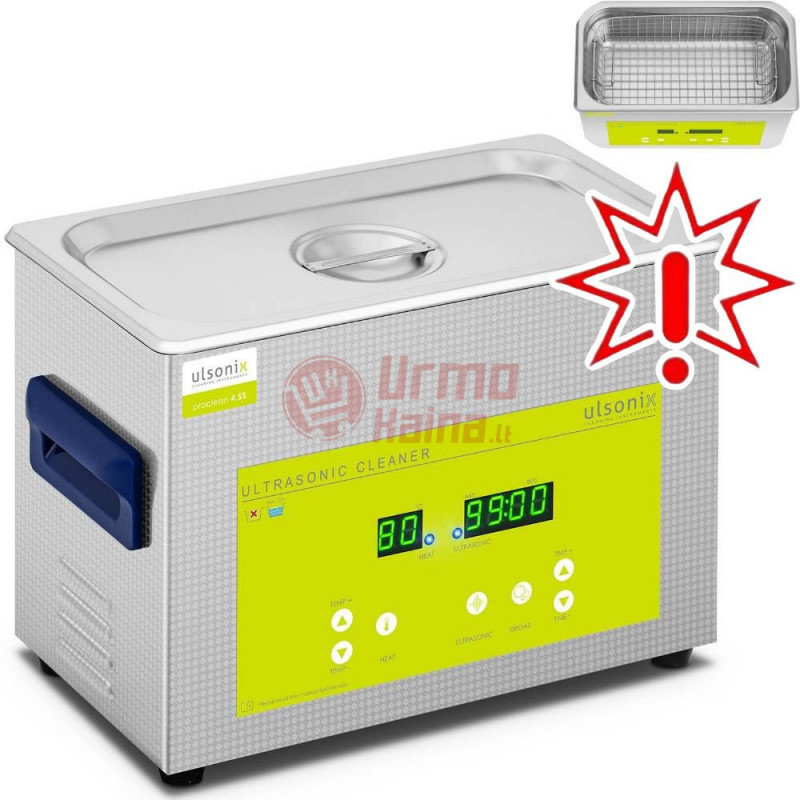 Ultragarsinė vonelė PROCLEAN 4.5S (Prekė su defektu 9902629)