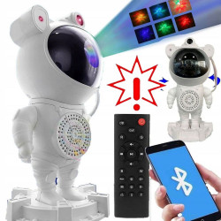 LED žvaigždyno projektorius astronautas Galaxy PRO BT (Prekė su defektu 9902655)