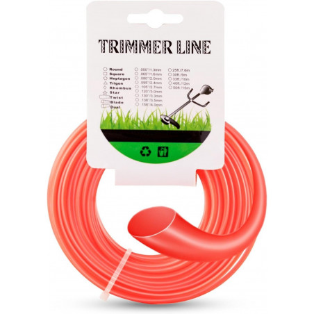 Valas trimeriui 2.4 mm/15 m apvalus TM1