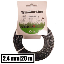 Valas trimeriui 2.4 mm/20 m suktas keturkampis TM3