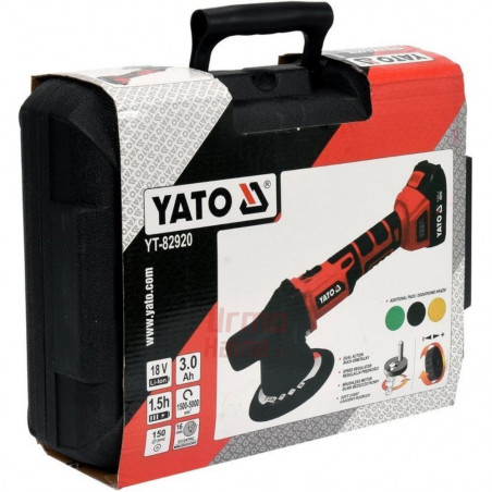 Poliravimo mašinėlė YATO 18 V 3 Ah YT-82920