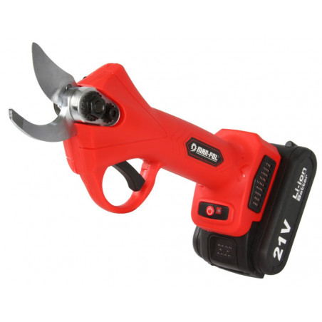 Akumuliatorinės genėjimo žirklės – sekatorius + 2 akumuliatoriai UBERTOOL UB01 800 W