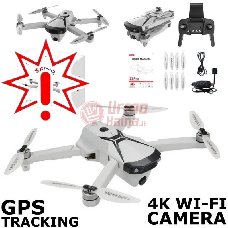 Dronas Syma Z6 PRO 4K GPS (Prekė su defektu 9902677)