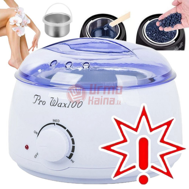 Vaško šildytuvas depiliacijai Pro-Wax 100, 45W (Prekė su defektu 9902683) Vaško šildytuvas depiliacijai Pro-Wax 100, 45W (Prekė su defektu 9902683)